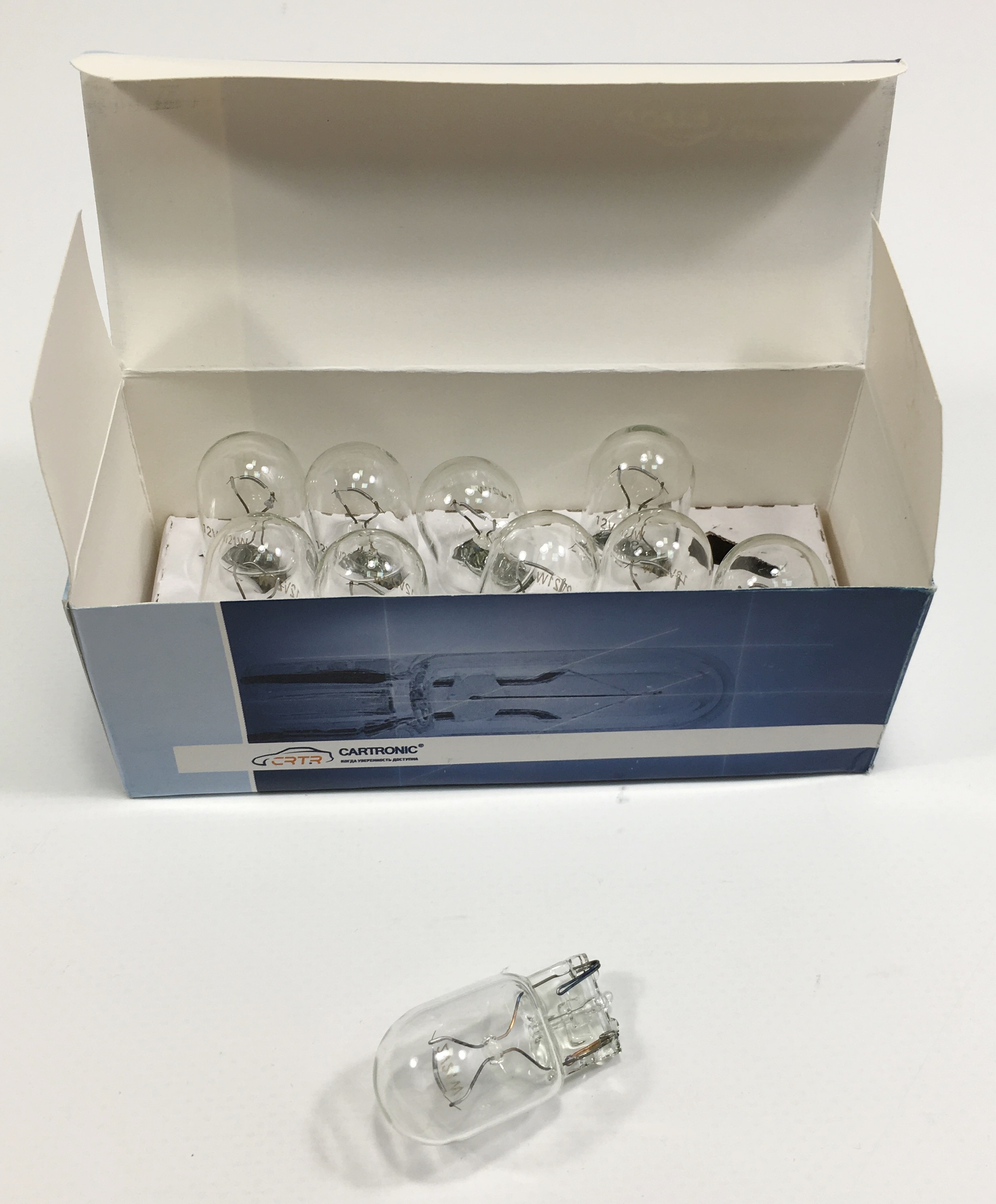 Лампа W21W 12V Cartronic CRTR0100444